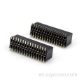 Conector de cabecera hembra de paso de 1,27 mm 30P